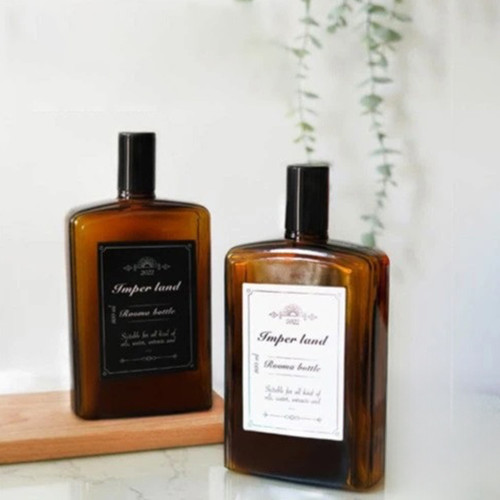 بطری شیشه ای دارک امپریال مدل کتابی 800 میل