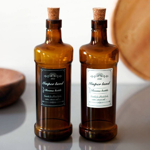 بطری شیشه ای دارک امپریال مدل روما 0.5 لیتر