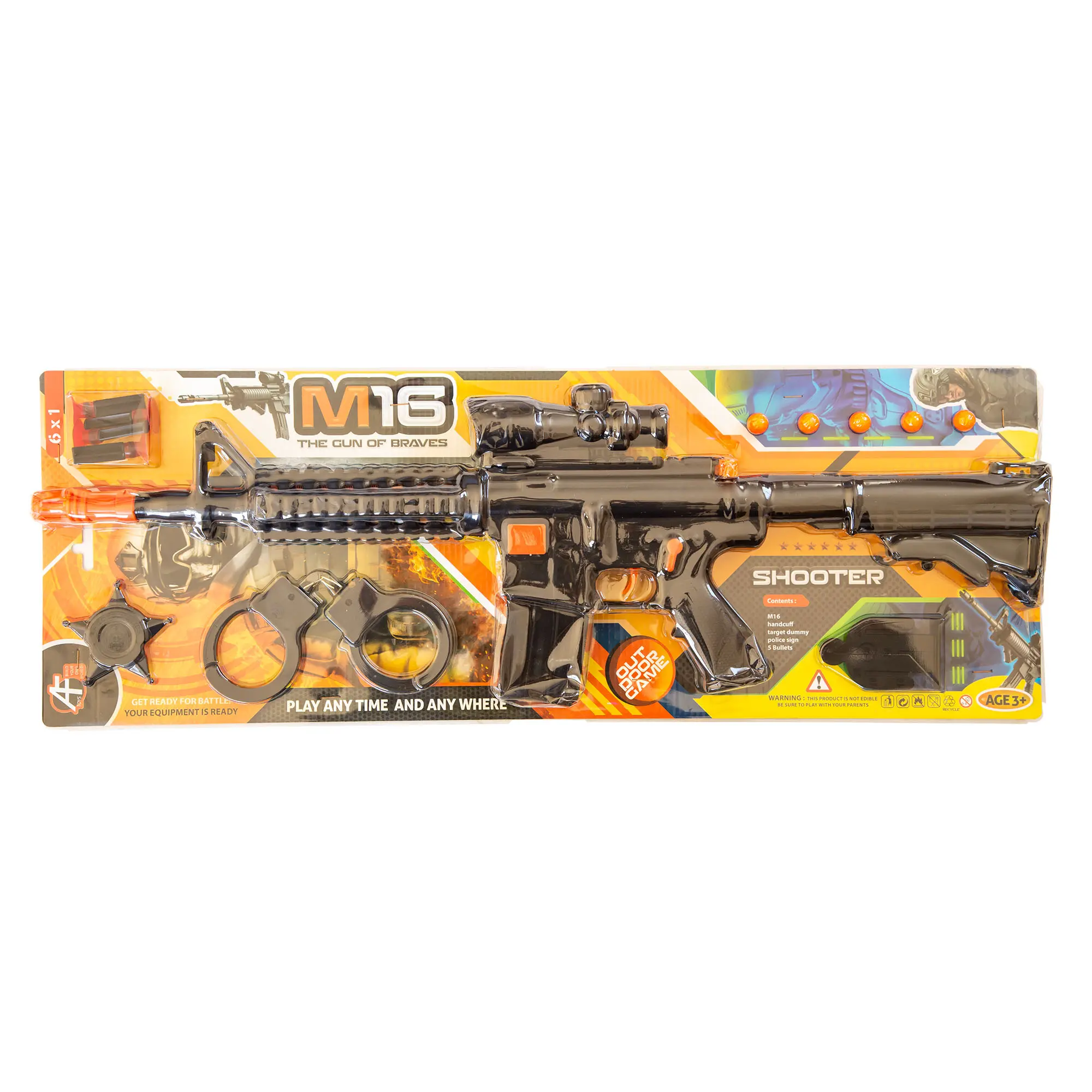 ست تفنگ m16 پلیسی